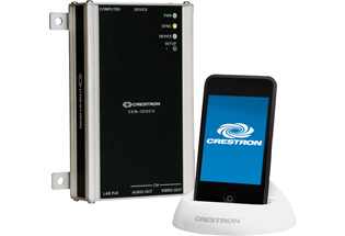 crestron audio iphone